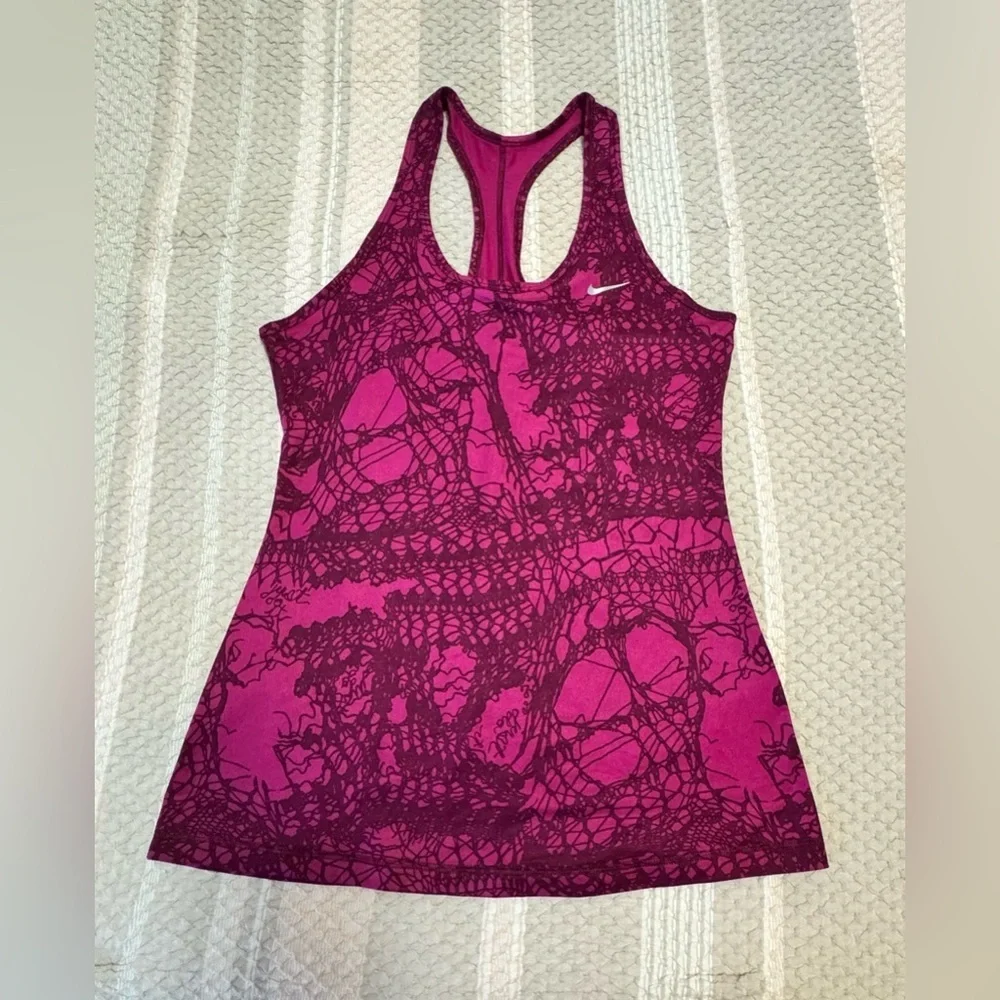 Nike Cooling Relay Running Racerback Tank Top Sz medium